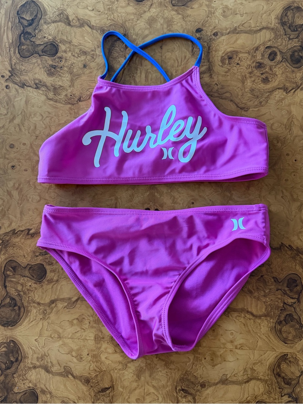 Hurley Tankini 2-Piece Swimsuit Girls Size L (12-14)
